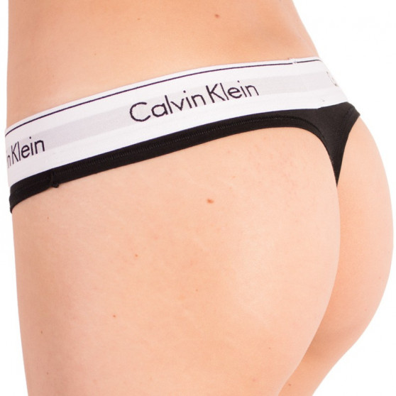 Calvin Klein Naisten stringit musta (QF5117E-001)