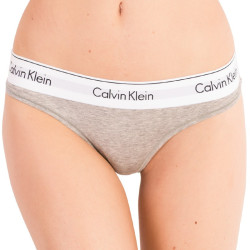 Calvin Klein Naisten stringit ylimitoitettu harmaa (QF5117E-020)