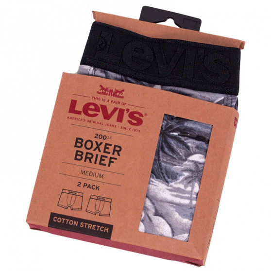 2PACK Levis miesten bokserit moniväriset shortsit moniväriset (995005001 703)