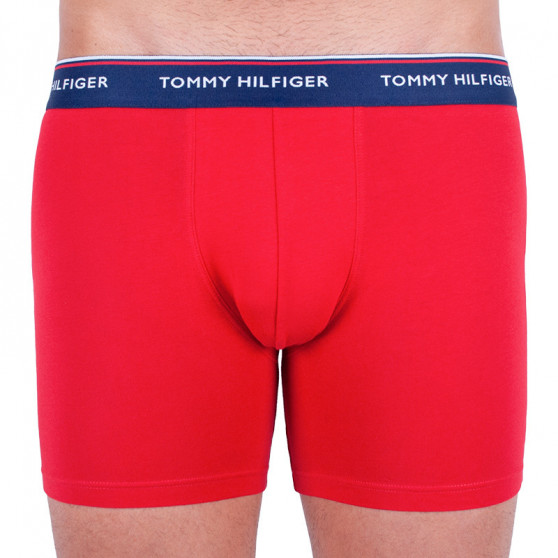 3PACK Tommy Hilfiger miesten bokserit moniväriset shortsit moniväriset (UM0UM00010 052)