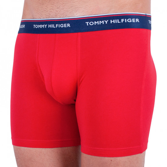 3PACK Tommy Hilfiger miesten bokserit moniväriset shortsit moniväriset (UM0UM00010 052)