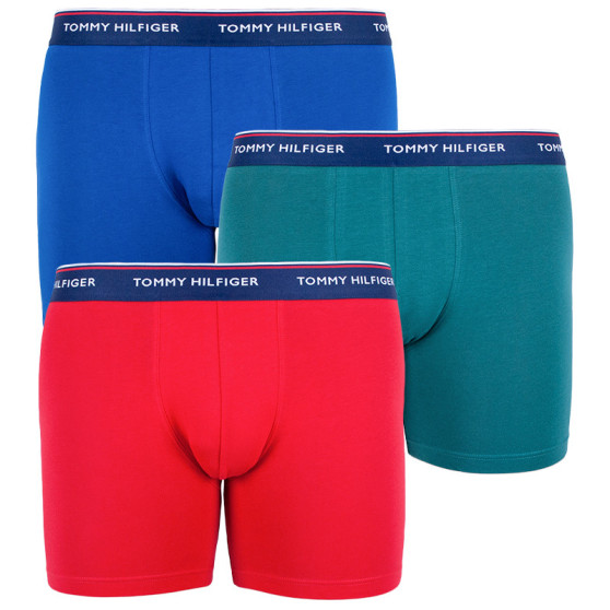 3PACK Tommy Hilfiger miesten bokserit moniväriset shortsit moniväriset (UM0UM00010 052)