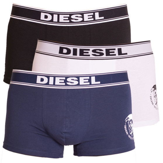 3PACK Diesel miesten bokserit moniväriset shortsit moniväriset (00SAB2-0TANL-02)