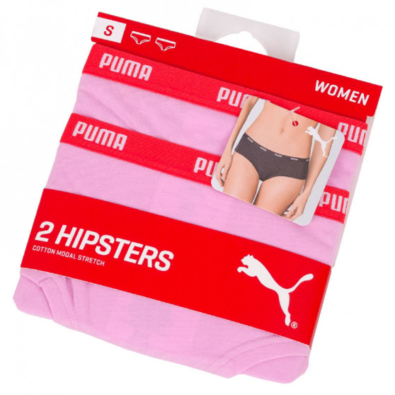 2PACK Puma naisten pikkuhousut vaaleanpunainen (573009001 424)