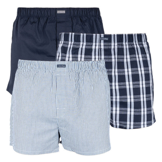 3PACK Calvin Klein miesten bokserishortsit classic fit moniväriset (U1732A-TMM)