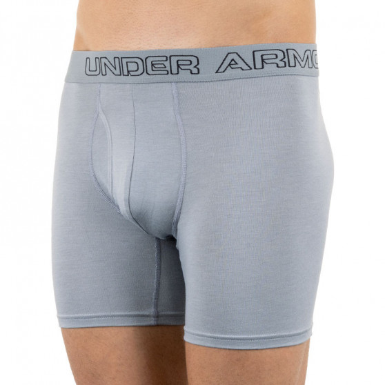 3PACK Under Armour miesten bokserit harmaat (1277279 039)