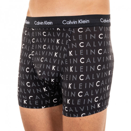 3PACK Calvin Klein miesten bokserit moniväriset shortsit moniväriset (U2662G-YKS)