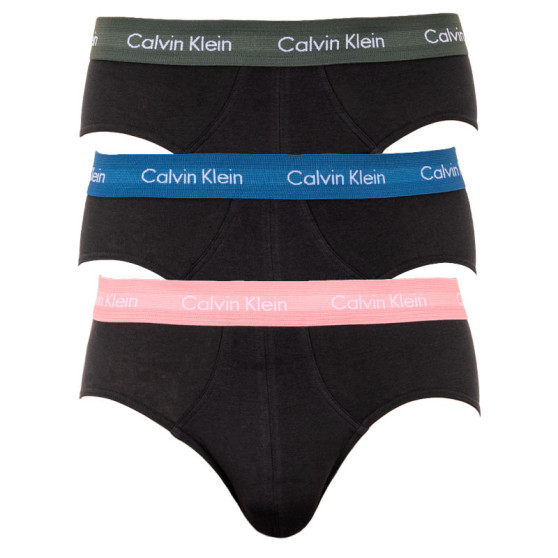 3PACK Calvin Klein miesten alushousut musta (U2661G-HDL)