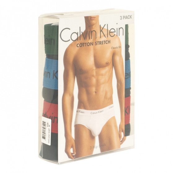 3PACK Calvin Klein miesten alushousut musta (U2661G-BZP)