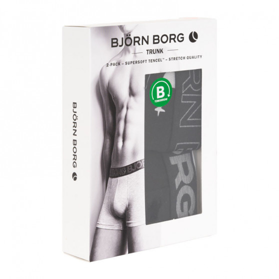 2PACK Bjorn Borg miesten bokserit mustat (1941-1069-90651)