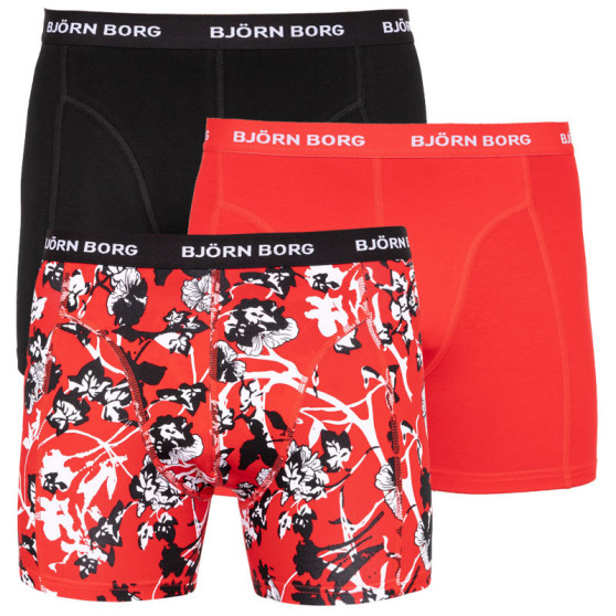 3PACK Bjorn Borg miesten bokserit moniväriset shortsit moniväriset (1941-1118-40131)