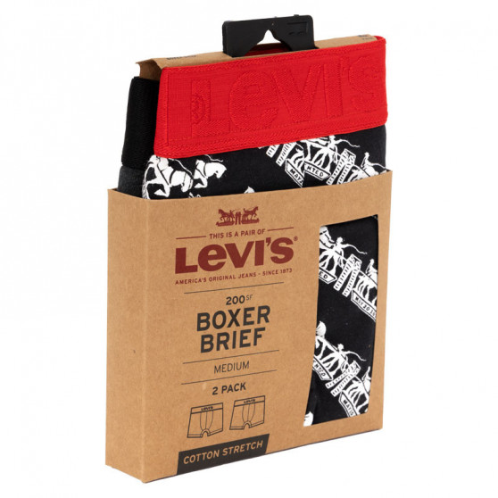 2PACK Levis miesten bokserit moniväriset shortsit moniväriset (995048001 792)