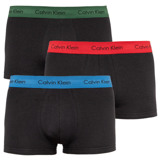 3PACK Calvin Klein miesten bokserit mustat (U2664G-BZP)