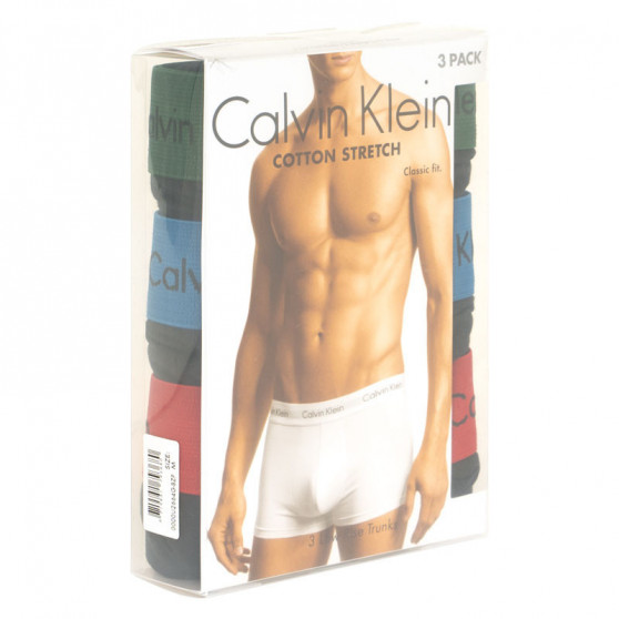 3PACK Calvin Klein miesten bokserit mustat (U2664G-BZP)