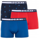 3PACK Tommy Hilfiger miesten bokserit moniväriset shortsit moniväriset (UM0UM01565 018)