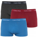 3PACK Calvin Klein miesten bokserit moniväriset shortsit moniväriset (U2664G-LFV)