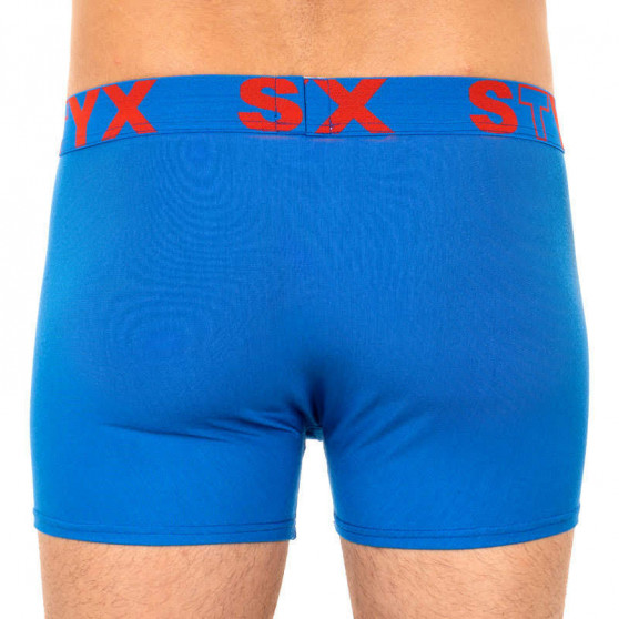 3PACK Styx miesten bokserit shortsit urheilu elastinen sininen (G9676869)