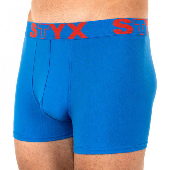 3PACK Styx miesten bokserit shortsit urheilu elastinen sininen (G9676869)