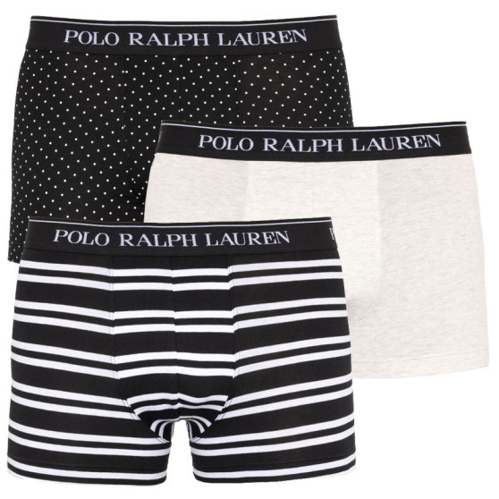 3PACK Ralph Lauren miesten bokserit moniväriset shortsit moniväriset (714662050058)