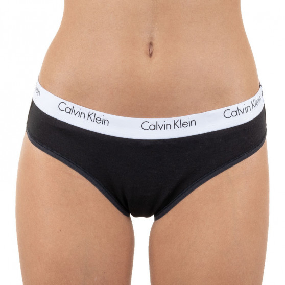 2PACK Calvin Klein naisten pikkuhousut musta (QD3584E-001)