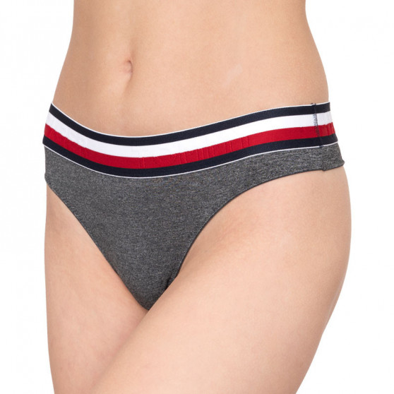 Tommy Hilfiger Naisten stringit harmaa (UW0UW01065 091)