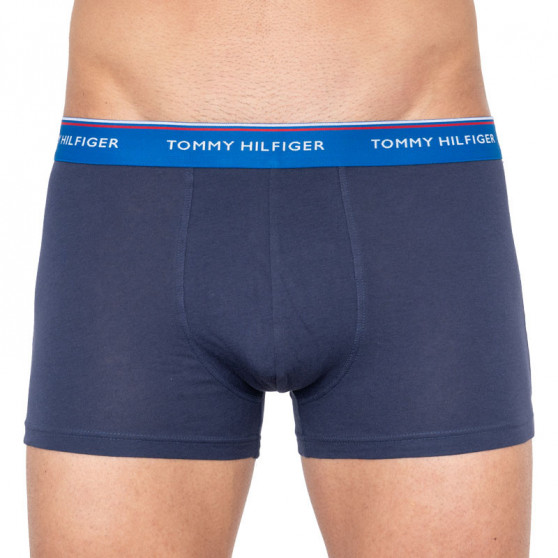 3PACK Tommy Hilfiger miesten bokserit tummansiniset shortsit (UM0UM01642 027)