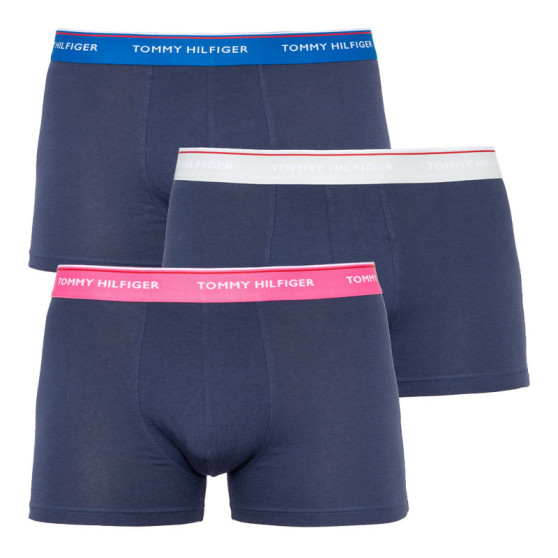 3PACK Tommy Hilfiger miesten bokserit tummansiniset shortsit (UM0UM01642 027)