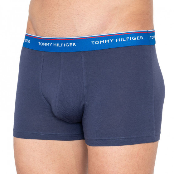 3PACK Tommy Hilfiger miesten bokserit tummansiniset shortsit (UM0UM01642 027)