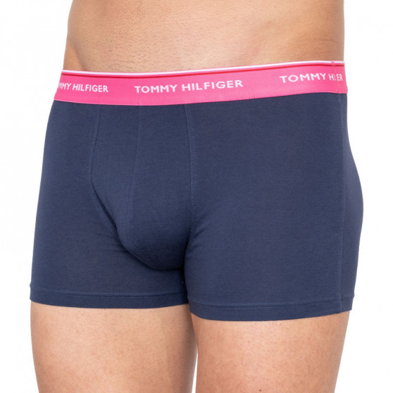 3PACK Tommy Hilfiger miesten bokserit tummansiniset shortsit (UM0UM01642 027)