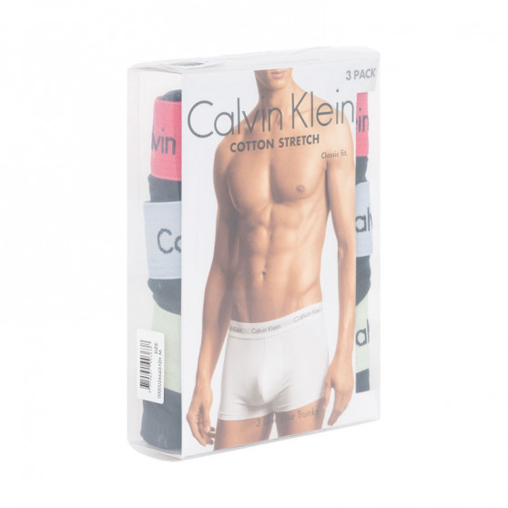 3PACK Calvin Klein miesten bokserit mustat (U2664G-FZH)