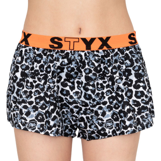 Styx Naisten bokserishortsit art sport kumi cheetah (T551)