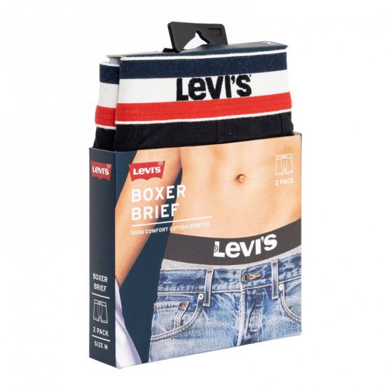 2PACK Levis miesten bokserit mustat (905005001 200)