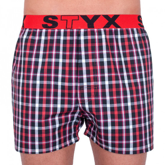 5PACK Styx miesten bokserishortsit urheilu elastinen monivärinen monivärinen (B73134373840)