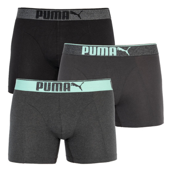 3PACK Puma miesten bokserit moniväriset shortsit moniväriset (681030001 005)