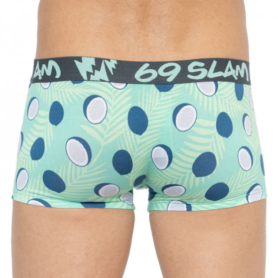 69SLAM Miesten bokserit shortsit hip bambu coco sininen