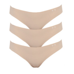 3PACK Under Armour naisten stringit beige (1325615 295)