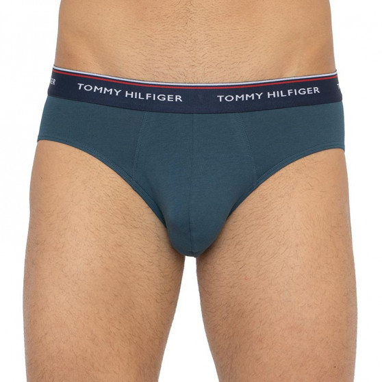 3PACK Tommy Hilfiger miesten alushousut moniväriset (1U87903766 0RV)