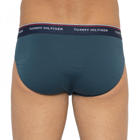 3PACK Tommy Hilfiger miesten alushousut moniväriset (1U87903766 0RV)