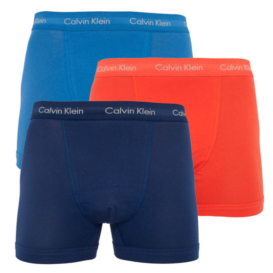 3PACK Calvin Klein miesten bokserit moniväriset shortsit moniväriset (U2662G-WEU)