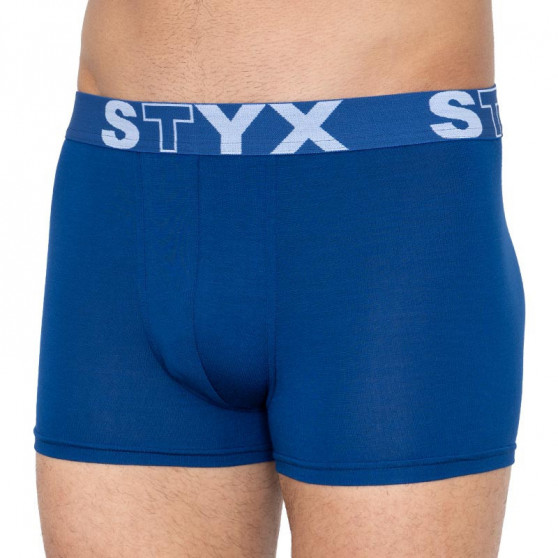 3PACK Styx miesten bokserit shortsit urheilu elastinen sininen (G9676869)