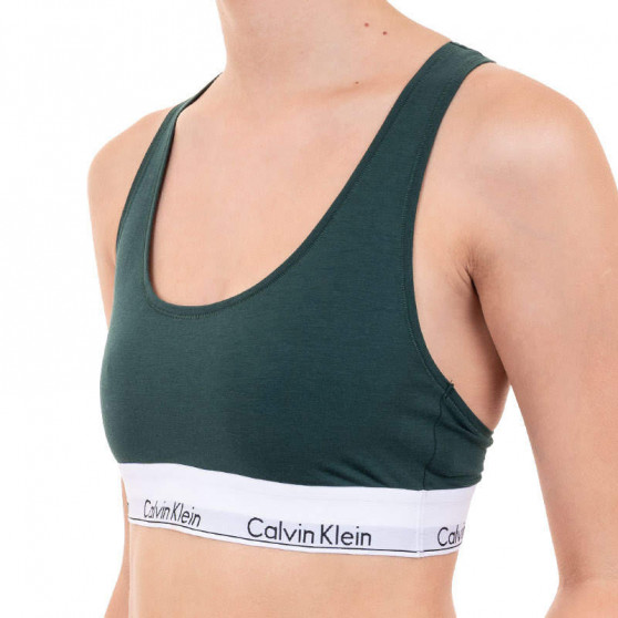 Calvin Klein Naisten rintaliivit tummanvihreä (F3785E-CP2)