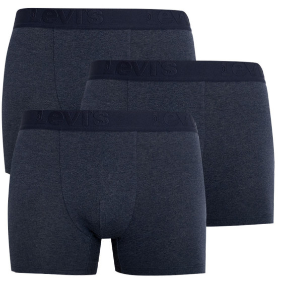 3PACK Levis miesten bokserit siniset (905045001 008)