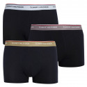 3PACK Tommy Hilfiger miesten bokserit tummansiniset shortsit (UM0UM01642 0TW)