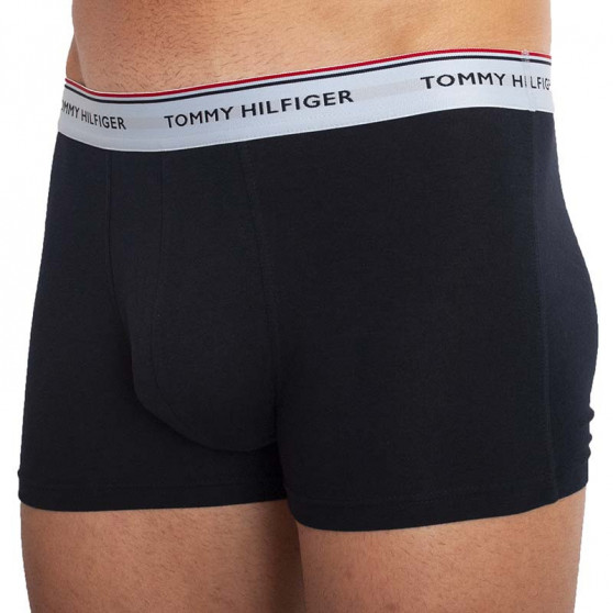 3PACK Tommy Hilfiger miesten bokserit tummansiniset shortsit (UM0UM01642 0TW)