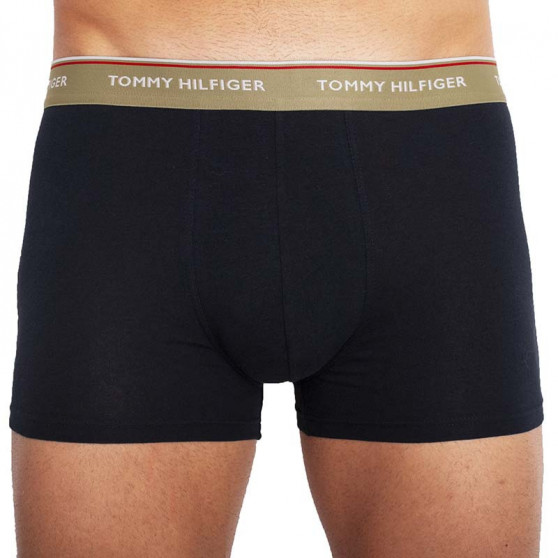 3PACK Tommy Hilfiger miesten bokserit tummansiniset shortsit (UM0UM01642 0TW)