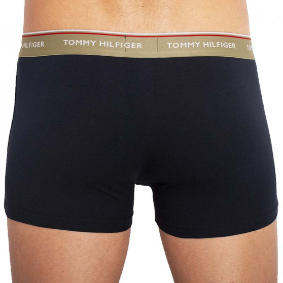 3PACK Tommy Hilfiger miesten bokserit tummansiniset shortsit (UM0UM01642 0TW)