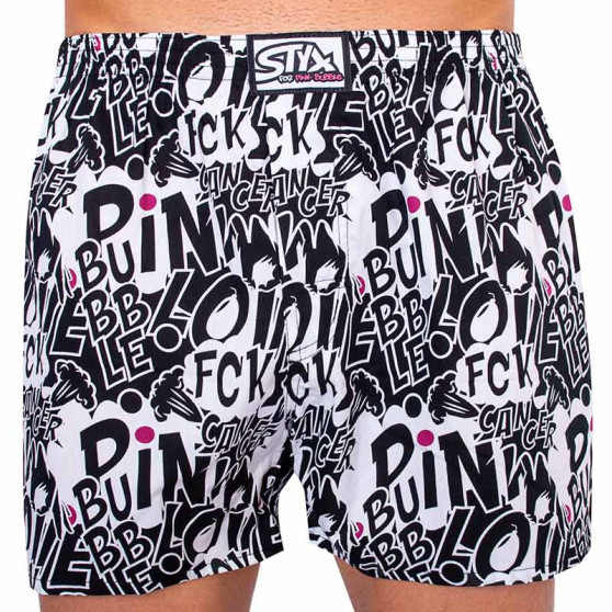 Styx Miesten bokserishortsit art classic kumi Pink Bubble vaaleanpunainen kupla (A1059)