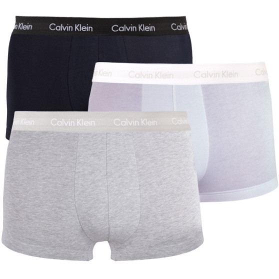 3PACK Calvin Klein miesten bokserit moniväriset shortsit moniväriset (NB2666A-MPI)