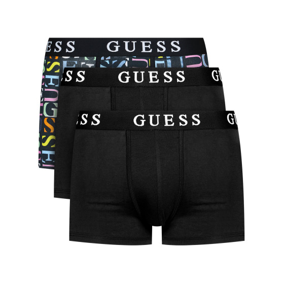 3PACK Guess miesten bokserit moniväriset shortsit moniväriset (U0BG021JR003-F76E)