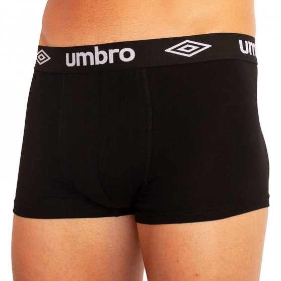 3PACK Umbro miesten bokserit moniväriset shortsit moniväriset (UMUM0241 CH)